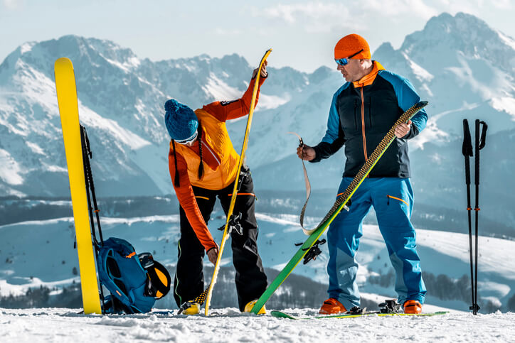 come si usano le pelli di foca sci alpinismo