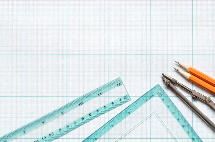 realizzare profilo altimetrico da carta topografica con matita e righello