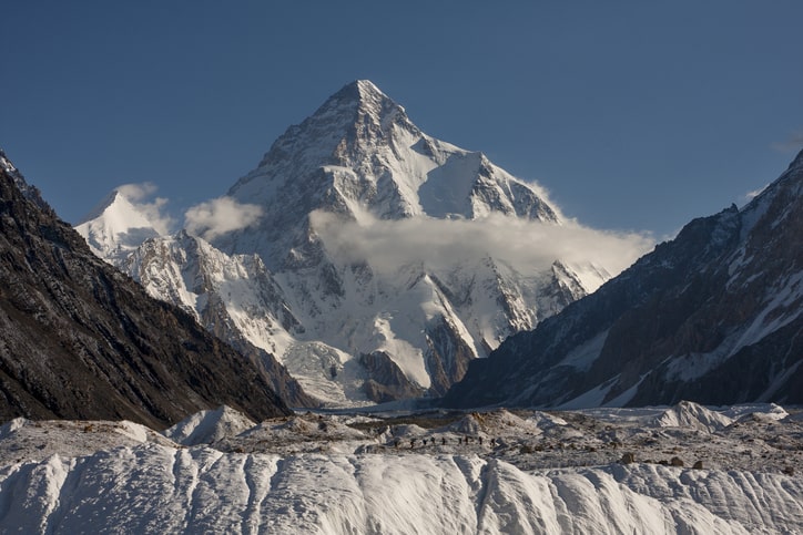 k2 ghiacciaio del baltoro