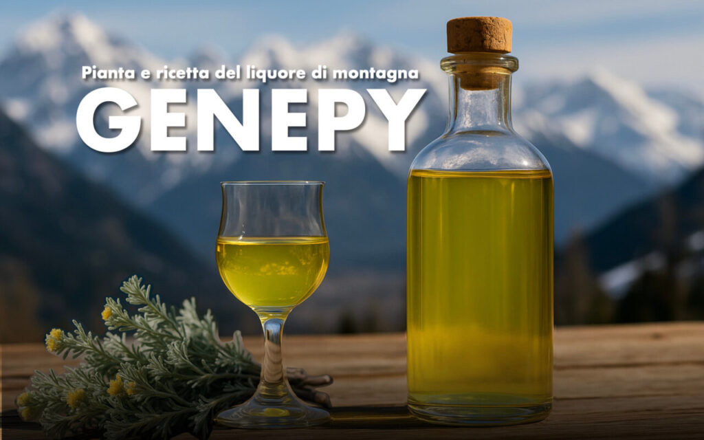 genepy pianta liquore e ricetta