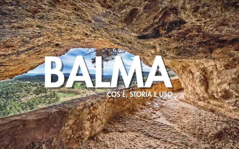 balma cos'è storia e uso delle grotte